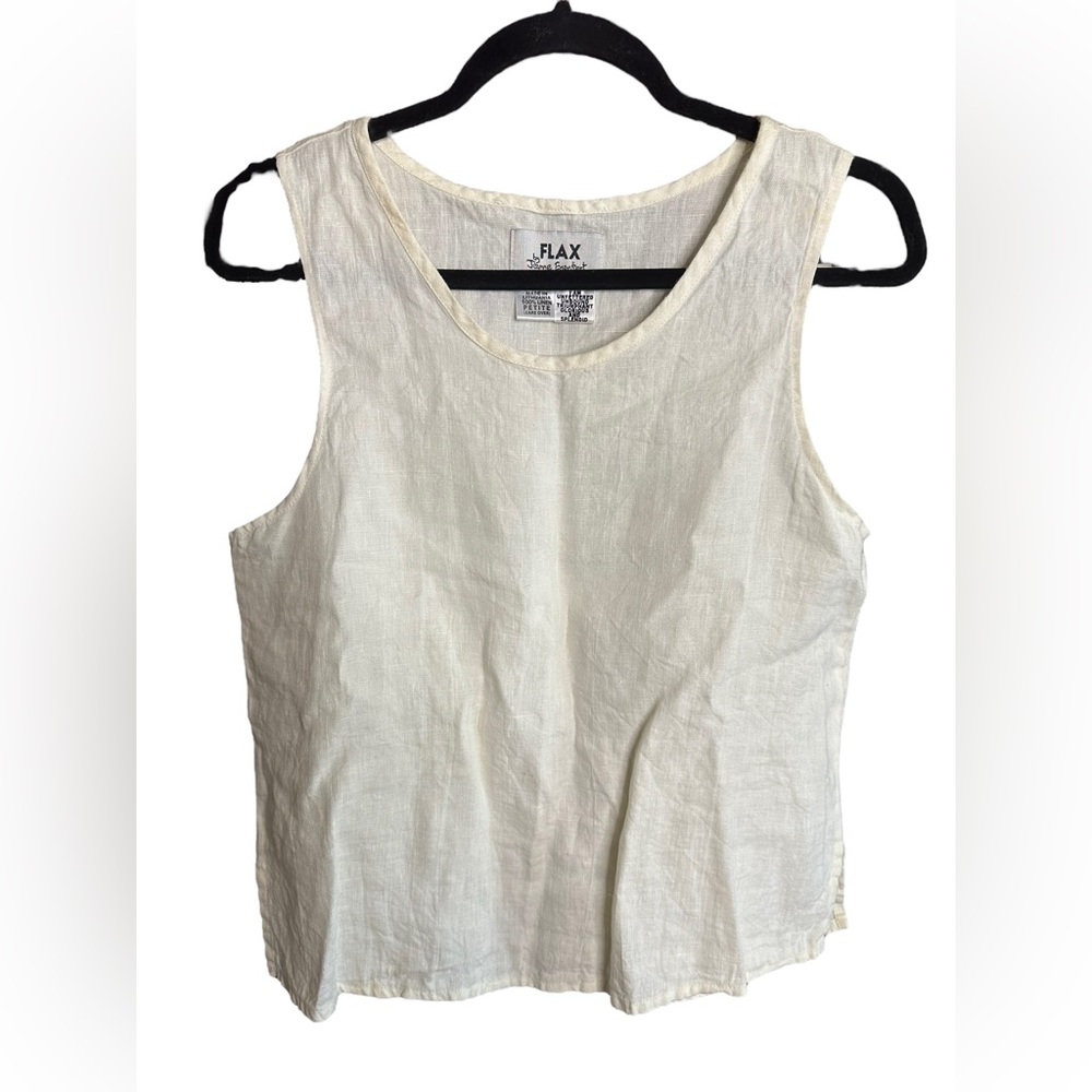 Flax Lightweight 100% Linen Size Small Petite